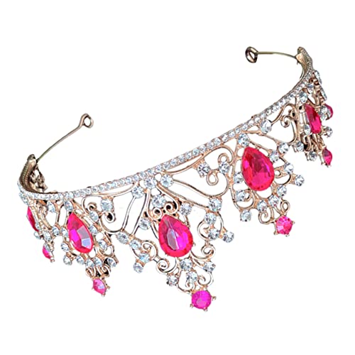 Beaupretty Kristallkrone Braut Tiara mit Funkelnden Strasssteinen Eleganter Damen Haaraccessoire für Hochzeit Geburtstag Party und Festliche Anlässe Einfach zu Tragen Stilvoll und Bezaubernd von Beaupretty