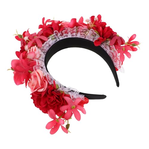 Beaupretty Künstlicher Blumenkopf für Damen Stirnband für Partys und Fotografie Vielseitiges Haarschmuck Accessoire für Verschiedene Anlässe Beaupretty Künstlicher Blumenkopf für Damen Stirnband für Partys und Fotografie Vielseitiges Haarschmuck Accessoire für Verschiedene Anlässe von Beaupretty
