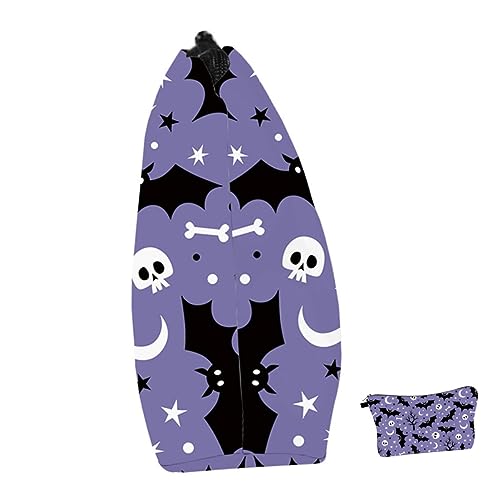 Beaupretty Kulturbeutel Für Rasierbeutel Halloween Schminktasche Mit Totenkopf Make-up-Beutel Für Damen Halloween-Beutel Reisekosmetiktaschen Polyester Fräulein Wasserdicht Toilettenartikel von Beaupretty