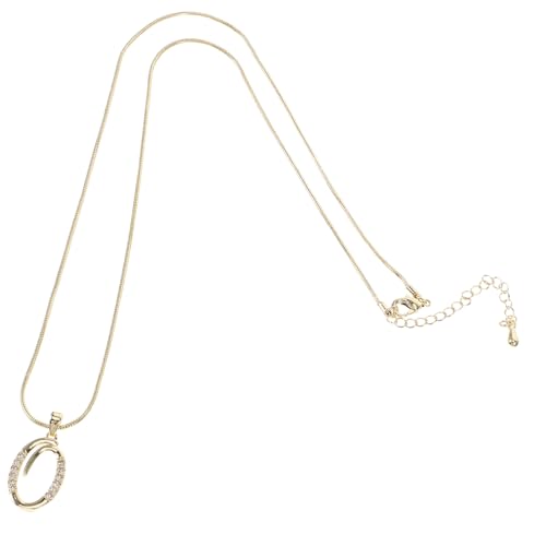 Beaupretty Kupfer Buchstaben Halskette mit Strassanhänger Personalisierte Buchstaben Kette für Teen Mädchen und Frauen Langlebige Namenskette Eleganter Schmuck für Alltag und Besondere von Beaupretty