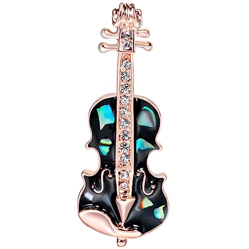 Beaupretty Lackierte Corsage -Stifte gitarre Schal Brosche Geigenbrosche Pin süße nadel Anstecknadel für Musikinstrumente Stillscheide Schmuck Frauen Brosche Broschennadel Legierung von Beaupretty