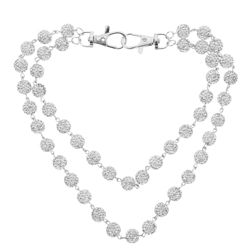 Beaupretty Metall-hosenkette Mit Strass Für Herren Mehrlagige Hosen-brieftaschenkette Punk-hosenkette Geeignet Als Jeansketten Und Herren-taschenkette von Beaupretty