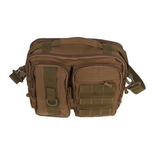 Beaupretty Leichte Camouflage Crossbody Bag Herren aus Strapazierfähigem Nylon mit Mehreren Fächern Praktische Umhängetasche für Outdoor Angeln Wandern und Reisen Kompakte Multifunktionale von Beaupretty