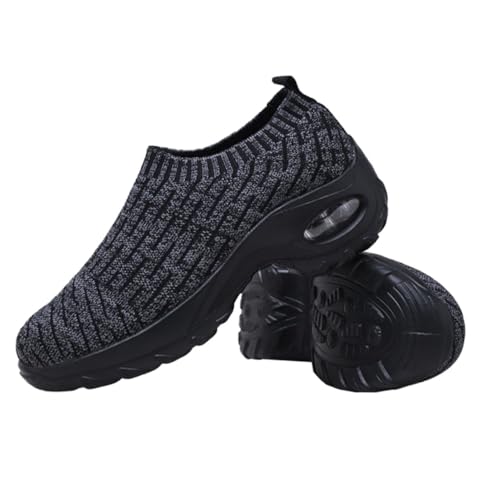 Beaupretty Leichte Damen Sneaker Sportschuhe mit Rutschfester Stoßdämpfender Sohle Atmungsaktivem Textilmaterial Flexiblem Obermaterial Langlebig und Angenehm für Alltag Fitness und Reisen von Beaupretty