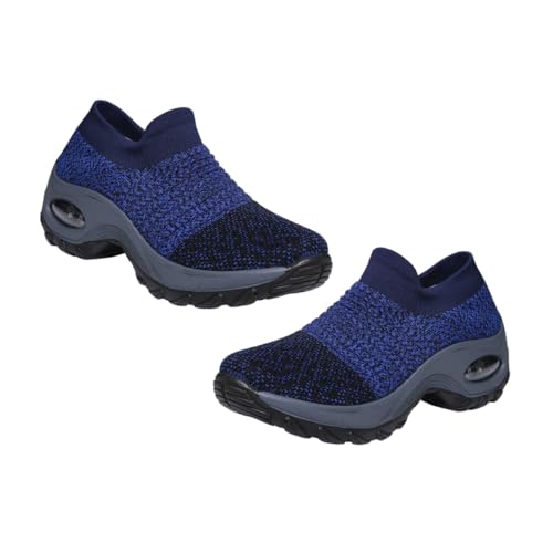 Beaupretty Leichte Damen Sportschuhe Atmungsaktiv Bequeme Freizeit Sneaker mit Guter Dämpfung Strapazierfähiges Hautfreundliches Material für Outdoor und Alltag Modische Lauf Freizeitschuhe von Beaupretty
