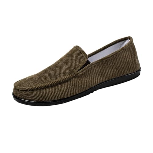 Beaupretty Leichte Herren Slipper Schuhe mit Weicher Rutschfester PU Sohle Atmungsaktive Freizeit Daumenlosem Slip für Frühling Herbst Vielseitig für Alltag und Outdoor Einsatz von Beaupretty