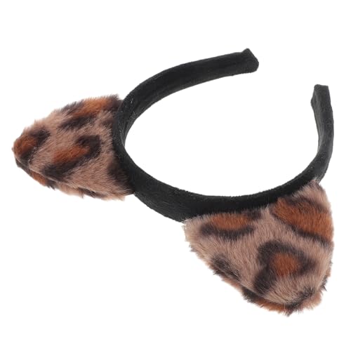 Beaupretty Leopard Katzenohren Haarreif Für Damen Weicher Flexibler Haarschmuck Für Cosplay Halloween Und Partys Trendiges Accessoire Mit Komfortablem Sitz von Beaupretty