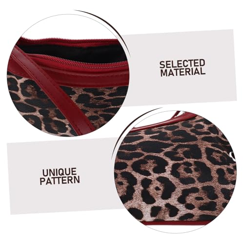 Beaupretty Leopardenmuster Crescent Shoulder Bag Damen Leichte Strapazierfähige Umhängetasche Vielseitig für Alltag Büro und Formelle Anlässe Effiziente Innenaufteilung Modisches Design für von Beaupretty