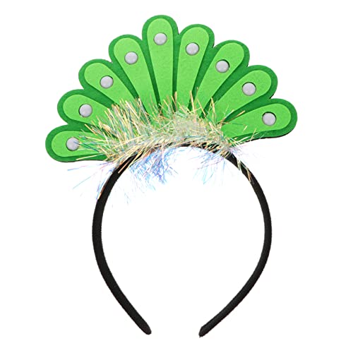 Beaupretty Leuchtende Kopfbedeckung Blinkendes Stirnband Ostern Kopf Bopper Hawaii-stirnband Tierische Stirnbänder Neujahrshut Geburtstag Tiara Stirnband Zubehör Stoff Halloween Kind von Beaupretty