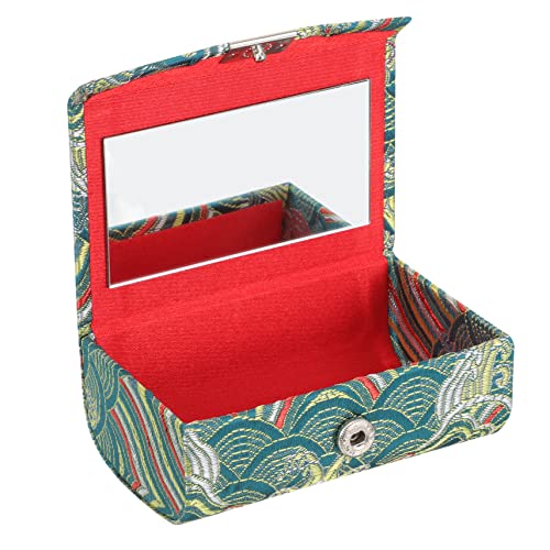 Beaupretty Lippenstiftbox Für Handtasche Tragbares Lippenstift-aufbewahrungsset Im Chinesischen Stil Organizer Für Make-up-behälter Mit Druckmuster von Beaupretty