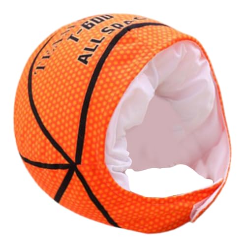 Beaupretty Lustiger Basketball Plüsch Kopfbedeckung für Selfie Kostüm Foto Requisiten Karneval Cosplay Zubehör von Beaupretty