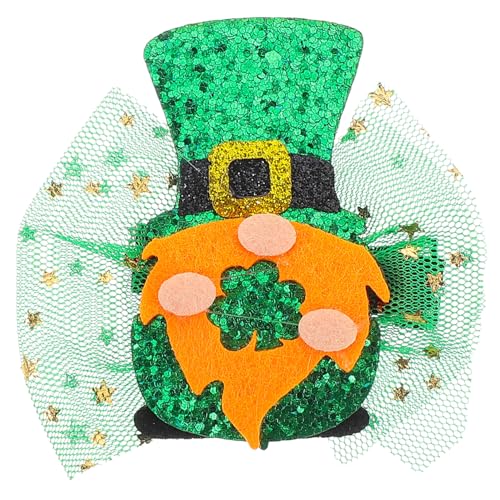 Beaupretty Mädchen Irish Haarclip Aus Mesh Grünes Kopfstück Für Patrick's Day Party Vielseitiger Haarschmuck Leicht Und Bequem Für Festliche Anlässe Und Kreative Stylings von Beaupretty