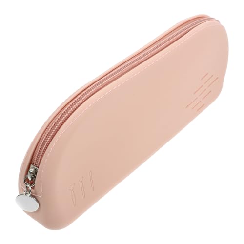 Beaupretty Make Up Pinsel Halter Organizer Silikon Kosmetik Pinsel mit Reißverschluss Tragbar und Kompakt für Reisen Aufbewahrungslösung und Kosmetikartikel von Beaupretty