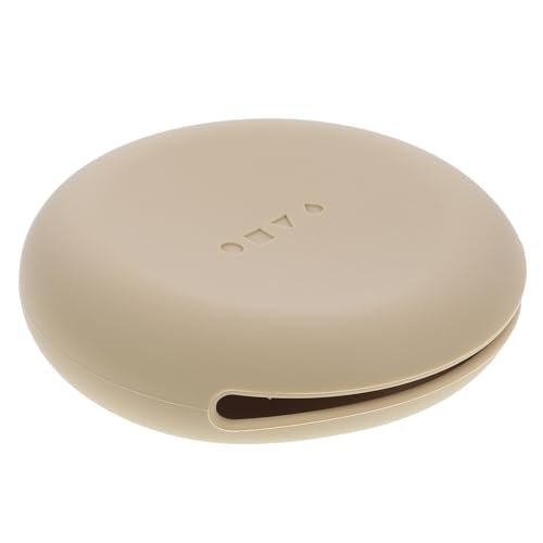 Beaupretty Make-up-Puff-Etui, Reise-Silikon-Puderquasten-Halter, tragbarer Behälter für Damen und Mädchen, Kaffee von Beaupretty