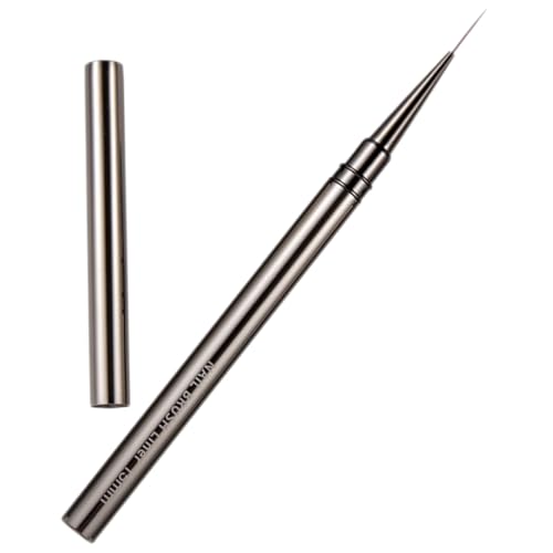 Beaupretty Manicure Liner Pinsel Feiner Nageldesign Pinsel Nail Art Liner Pen Metallstift Für Profi Zuhause Nagelkunst Malpinsel Nail Art Zubehör von Beaupretty