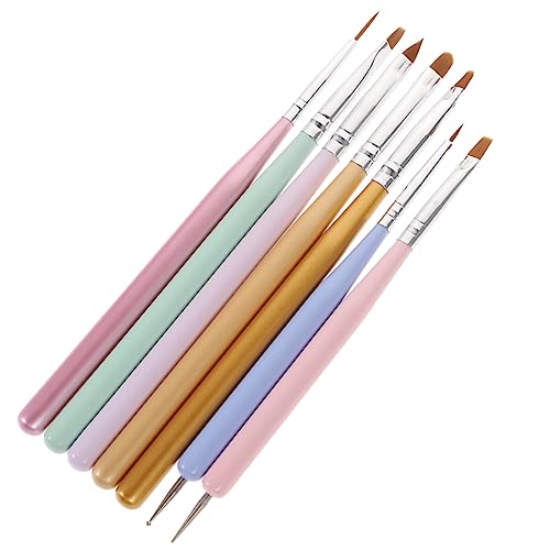 Beaupretty Maniküre-malpinsel-set 7-teilig Nailart-stifte Flexibles Pinselhaar Für Nailart-werkzeug-zubehör Beaupretty Maniküre-malpinsel-set 7-teilig Nailart-stifte Flexibles Pinselhaar Für Nailart-werkzeug-zubehör von Beaupretty