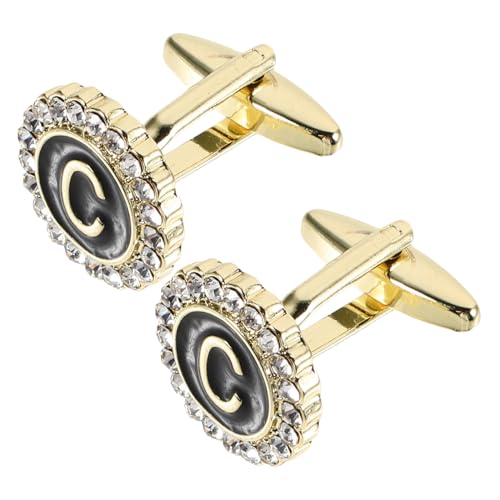 Beaupretty Manschettenknöpfe Herren Kleine Cufflinks Hemd Accessoires Polierte Oberfläche Tragbar für Anzug und Party von Beaupretty