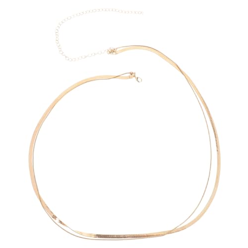 Beaupretty Doppellagige Für Damen Strand-schmuck Hüft-bauchkette Verstellbarer Bauchgürtel Taillenschmuck Für Kleider von Beaupretty