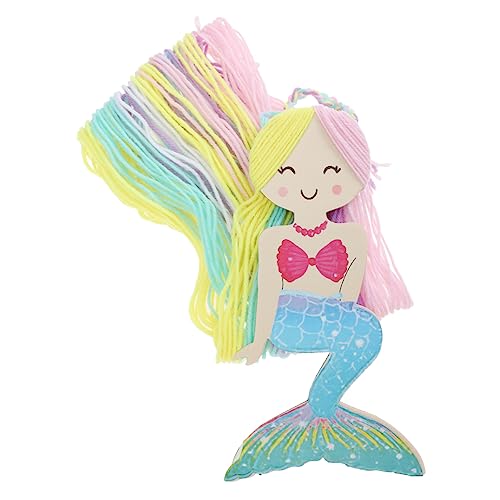 Beaupretty Mermaid Haarspangen Halter mit Quaste Wanddekor Organizer für Haarclips für Kinderzimmer und Partys Charmante Aufbewahrungslösung für Haaraccessoires Beaupretty Mermaid Haarspangen Halter mit Quaste Wanddekor Organizer für Haarclips für Kinderzimmer und Partys Charmante Aufbewahrungslösung für Haaraccessoires von Beaupretty