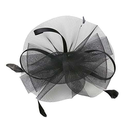 Beaupretty Tea Party Fascinator Haarreif Für Damen Abnehmbarer Hochzeits-haarschmuck Mit Netz Und Federn Für Festlichkeiten Teepartys Und Besondere Anlässe von Beaupretty