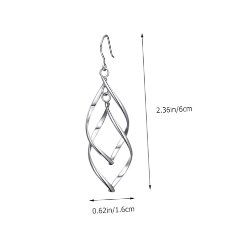 Beaupretty Messing Ohrringe Damen Lange Quasten Hängend Modisch Tropfen Ohrstecker Aus Messing Für Party Alltag Stilvolle Accessoires von Beaupretty