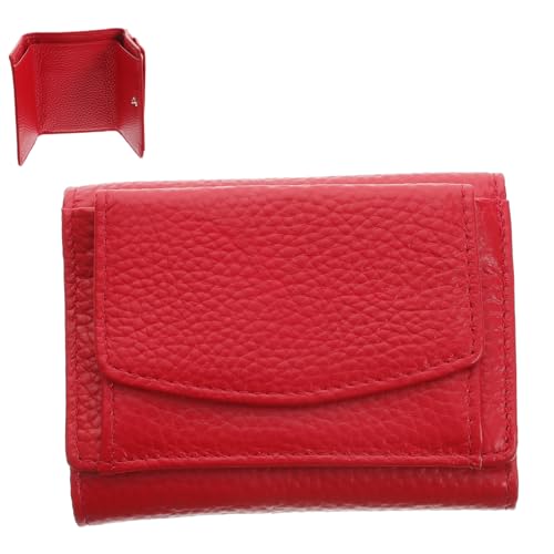 Beaupretty Geldbörse Damen RFID Kompakte Handtasche Für Kreditkarten Und Bargeld Faltbare Praktische Kartenhalter Für Unterwegs von Beaupretty