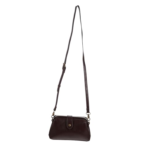 Beaupretty Mini Crossbody Bag Damen PU Material Leichte Umhängetasche mit Praktischem Stauraum Strapazierfähig und Modisch für Arbeit Schule und Freizeit Komfortabel Tragbar Kaffeebraun Beaupretty Mini Crossbody Bag Damen PU Material Leichte Umhängetasche mit Praktischem Stauraum Strapazierfähig und Modisch für Arbeit Schule und Freizeit Komfortabel Tragbar Kaffeebraun von Beaupretty