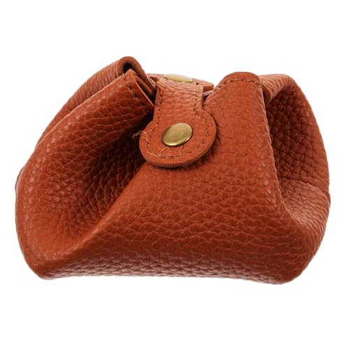 Beaupretty Mini Münzbeutel aus weichem Material Kleine Runde Geldbörse mit Praktischem Münzfach Kompakte Aufbewahrungstasche für Kopfhörer und Kleingeld Handliche für Alltag und von Beaupretty