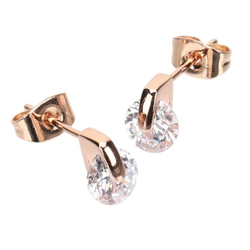Beaupretty Minimalistische Ohrstecker Damen Ohrschmuck Leichte Metall Ohrringe Hautfreundlich Elegant Geschenkidee für Mädchen und Frauen Alltag Hochzeit Party von Beaupretty