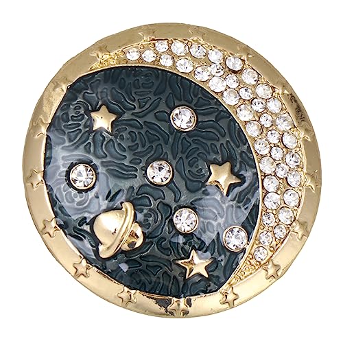 Beaupretty Brosche Mond Design Milchstraßen Brosche Schmuck Kleidung Zubehör Party Hochzeit Für Damen Mädchen von Beaupretty