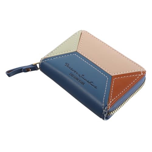 Beaupretty Multifunktions Kartenhalter Damen PU Kartentasche mit Münzaufbewahrung Praktische Kartenetui für Ausweise und Kreditkarten Kleiner Geldbeutel für Unterwegs für Reisen und Alltag von Beaupretty