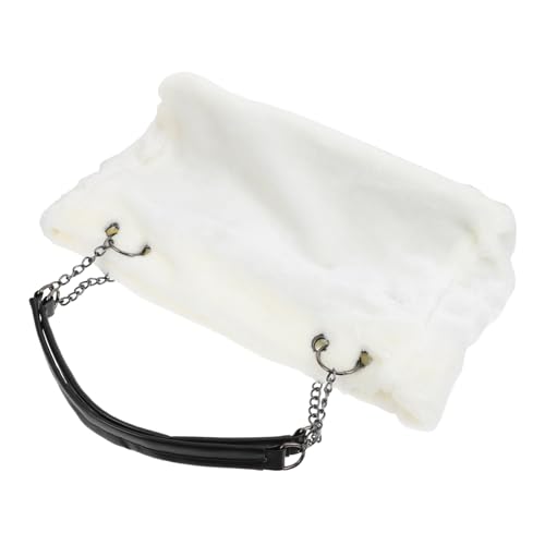 Beaupretty Mode Plüsch Umhängetasche für Damen Große Kapazität Weiche Handtasche für Shopping Reisen Arbeiten und Täglichen Gebrauch im Minimalistischen Design von Beaupretty
