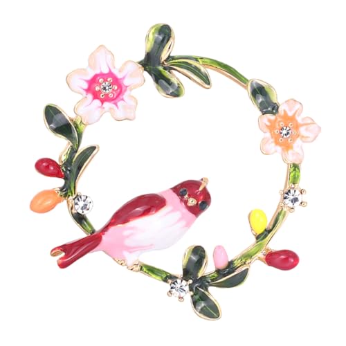 Beaupretty Modebrosche Gelber Vogel Design Anstecknadel Hochwertiger Legierung Vielseitig für Damenkleidung Taschen und Mäntel für Partys und Festliche Anlässe von Beaupretty