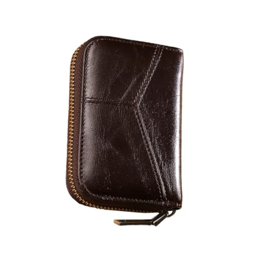 Beaupretty Multifunktionale Kartenbörse aus hochwertigem Material mit Reißverschluss Unisex Kartenetui mit Organ Fächern für Münzen und Bankkarten Kompakte Geldtasche für Alltag und von Beaupretty