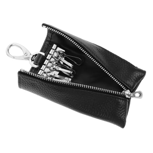 Beaupretty Multifunktionale Schlüsseltasche mit Reißverschluss und Münzfach Kleine Geldbörse für Damen und Herren Geeignet für Autoschlüssel Karten und Kleingeld Robust und Stilvoll von Beaupretty