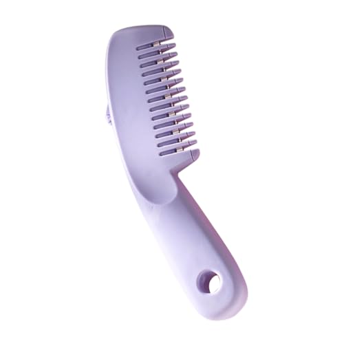 Beaupretty Multifunktionaler Haarschneidekamm mit Abnehmbarem Messer für Präzises Selbstschneiden und Styling Ergonomischer Griff Komfortabel für Heimfriseur und Bartpflege von Beaupretty