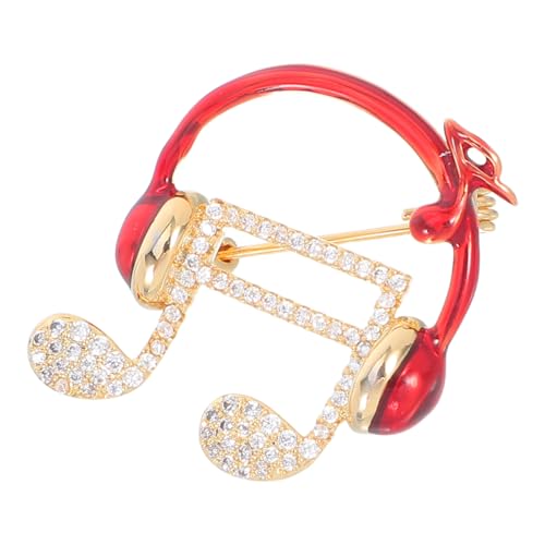 Beaupretty Musiknoten Ohrhörer Brosche Micro Zirkonia Brosche Eleganter Anstecker für Musikliebhaber Schmuck für Anzüge Pullover Hüte für Hochzeiten Konzerte und Besondere Anlässe Beaupretty Musiknoten Ohrhörer Brosche Micro Zirkonia Brosche Eleganter Anstecker für Musikliebhaber Schmuck für Anzüge Pullover Hüte für Hochzeiten Konzerte und Besondere Anlässe von Beaupretty