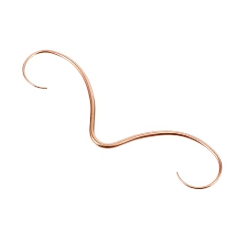 Beaupretty Mustache Septum Ring Nasenpiercing Schmuck Rosegold Langlebig Hautfreundlich Modisch Geeignet für Damen und Herren Trendiger Körperschmuck von Beaupretty