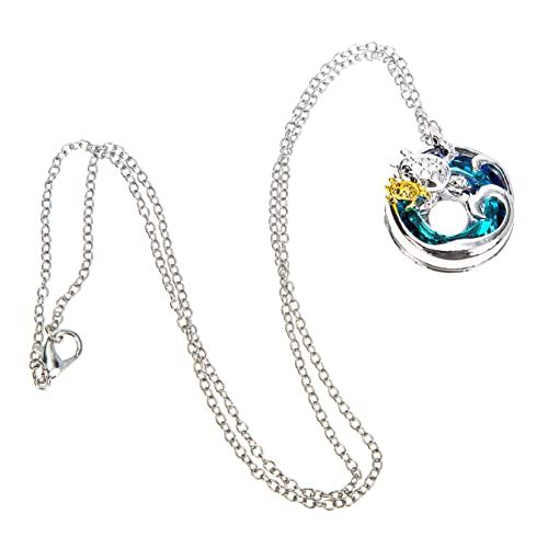 Beaupretty Mutter Schildkröte Halskette Damen Schmuck für Frauen und Töchter Modischer Goldschmuck mit Rundem Anhänger Perfektes Accessoire für Alltag und Besondere Anlässe von Beaupretty