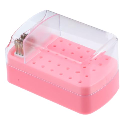 Beaupretty Nail Drill Bits Aufbewahrungsbox mit Löchern und Reinigungsbürste Multifunktionaler Organizer für Maniküre Werkzeuge Langlebiger Nagelfräser Halter Staubdicht und Praktisch für Beaupretty Nail Drill Bits Aufbewahrungsbox mit Löchern und Reinigungsbürste Multifunktionaler Organizer für Maniküre Werkzeuge Langlebiger Nagelfräser Halter Staubdicht und Praktisch für von Beaupretty