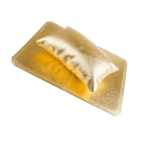 Beaupretty Nail Pillow Hand Rest Set PU Material Weiches Maniküre Kissen Handauflage Nagelmatte Staubschutz für Nageltisch Farben für Nageldesign und Tutorial Videos von Beaupretty