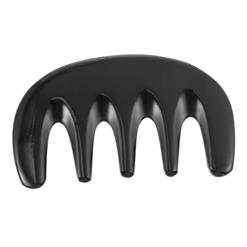 Beaupretty Natürlicher Oxhorn Kamm Breitzinkig Statisch Kopfhautmassage Haarbürste Langlebig Hautfreundlich für Frauen Männer Geeignet von Beaupretty