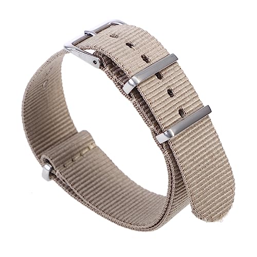 Beaupretty Nylon Uhrenarmband Gewebt Strapazierfähig Atmungsaktiv Für Uhrenarmbänder Ersatz-uhrenarmband Kompatibel Mit Vielen Uhren von Beaupretty