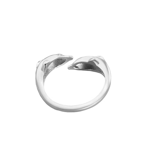 Beaupretty Öffnungsring Silber Kreativer Fingerring Modering Fingerschmuck Für Damen Und Herren Stilvolles Und Zartes Design Für Besondere Anlässe von Beaupretty