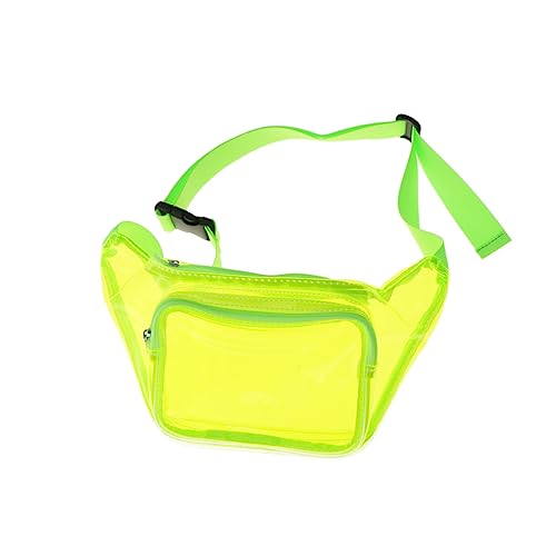 Beaupretty Outdoor Waist Bag Transparent Fanny Pack für Damen Verstellbare Bauchtasche Leuchtendem Grün für Shopping Reisen und Aktivitäten Leicht und Praktisch Bietet für Handy und Schlüssel Beaupretty Outdoor Waist Bag Transparent Fanny Pack für Damen Verstellbare Bauchtasche Leuchtendem Grün für Shopping Reisen und Aktivitäten Leicht und Praktisch Bietet für Handy und Schlüssel von Beaupretty