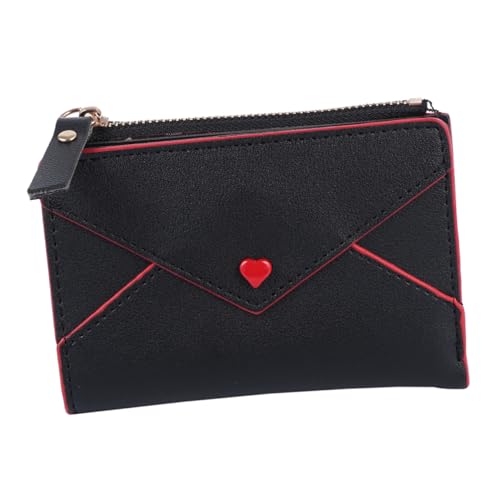 Beaupretty Kleines Wechselgeld-Portemonnaie Aus Pu Mit Münzfach Aufbewahrungs-Portemonnaie Für Karten Buntes Geldbörse Zur Organisation von Beaupretty