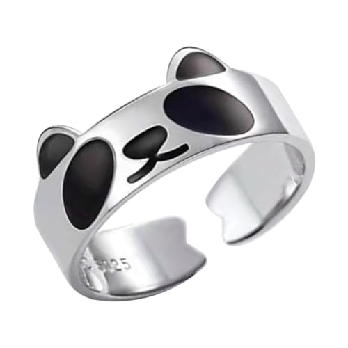 Beaupretty Verstellbarer Ring Für Damen Aus Offenes Design Personalisierter Schmuck Modischer Fingerring Für Alltag Und Verschiedene Feste von Beaupretty