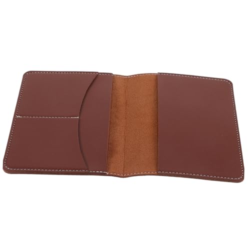 Beaupretty Reisepasshülle Aus Pu- Tragbare Kartenhülle Für Herren Reisepasshalter Mit Kartenhalter Reisepassetui Für Damen Und Herren von Beaupretty