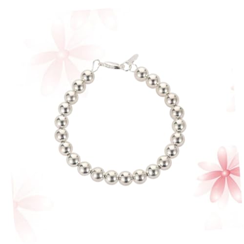 Beaupretty Perlenkette Armband Aus Metall Für Damen Mädchen Perlenarmband Modeschmuck Mit Schmuckkette Für Täglichen Gebrauch Geschenkidee von Beaupretty