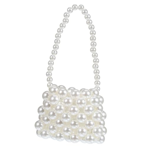 Beaupretty Perlen Handtasche Damen Clutch Leicht für Hochzeit Abendmode Party Geldbörse für Reisen und Besondere Anlässe von Beaupretty